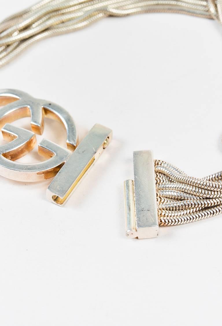 gucci bracelet logo gg