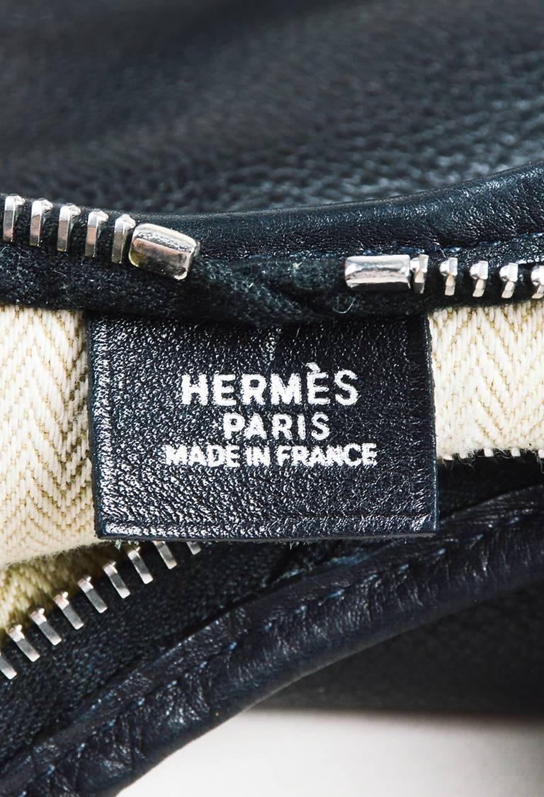 Hermes Black Evergrain Leather 