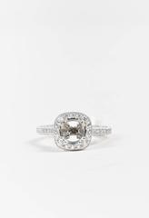 Tacori 00009072 18K Diamond Classic Crescent Engagement Setting