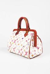 Louis Vuitton LE "Aquarelle" Print Frame Speedy Bag