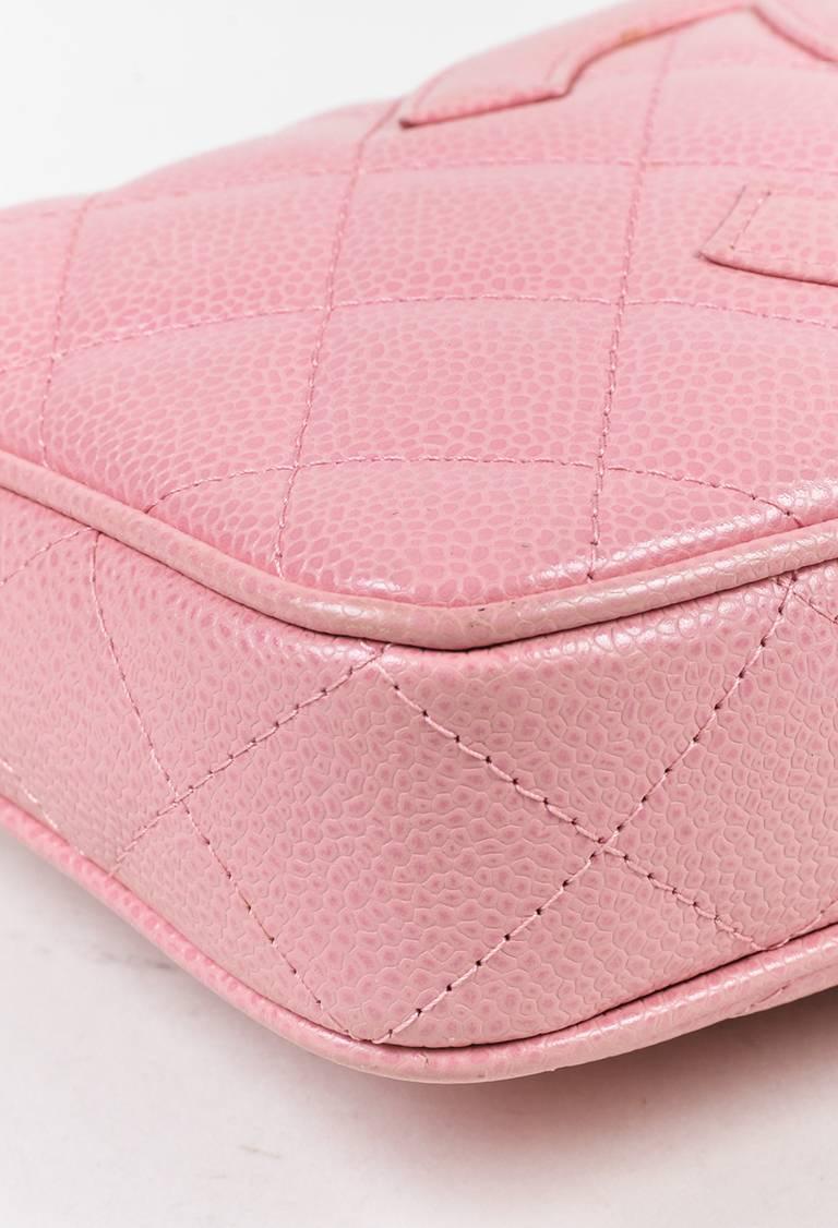 Women's or Men's Chanel Pink Quilted 