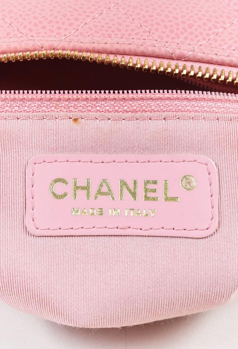Chanel Pink Quilted 