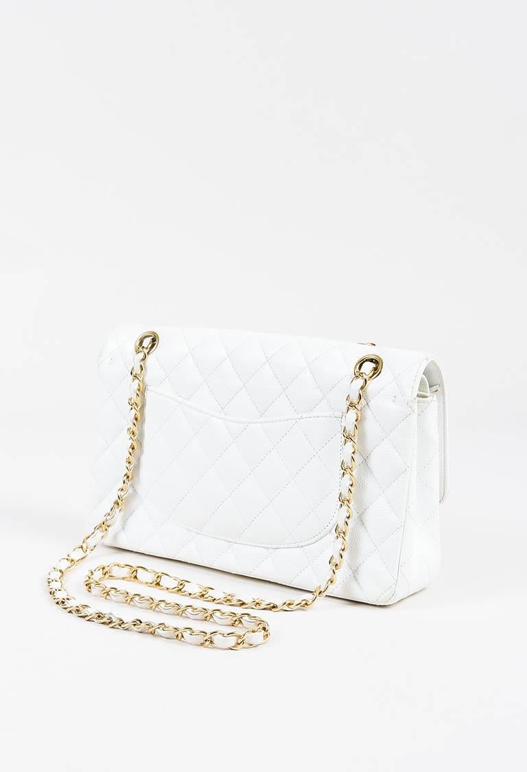 White quilted 