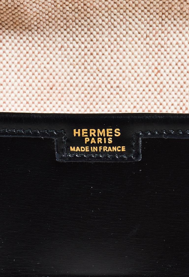 Vintage Hermes Black 