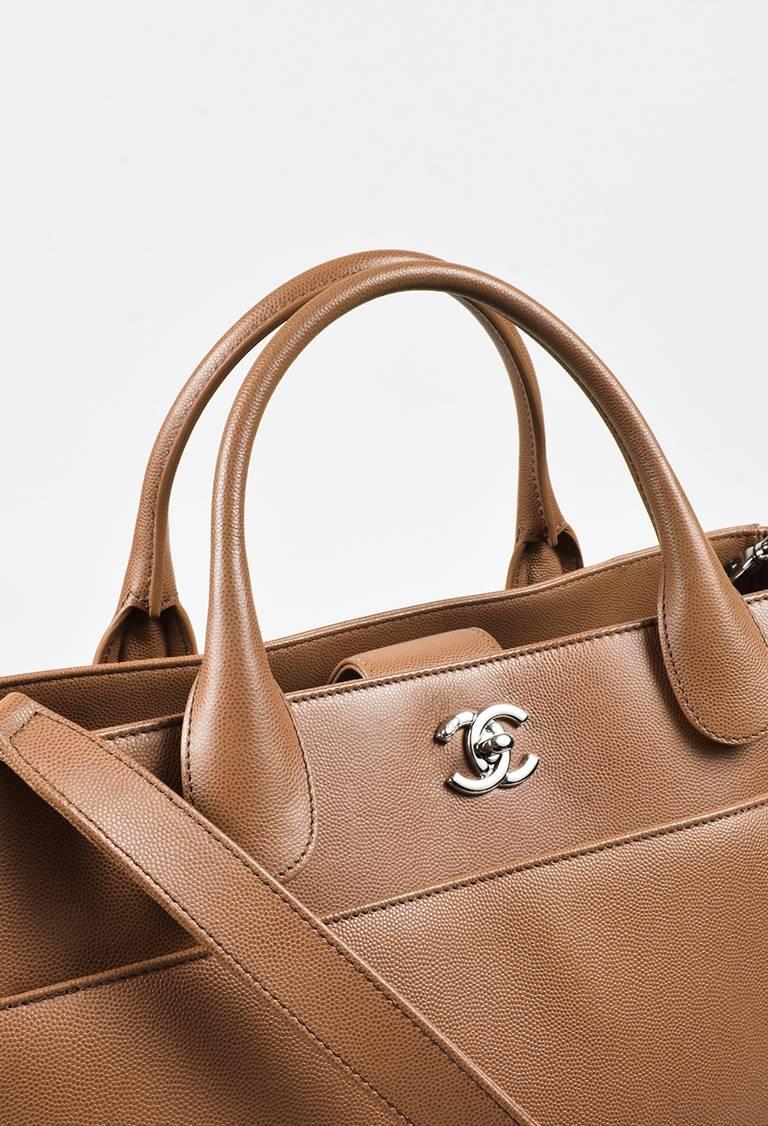 chanel cerf tote beige
