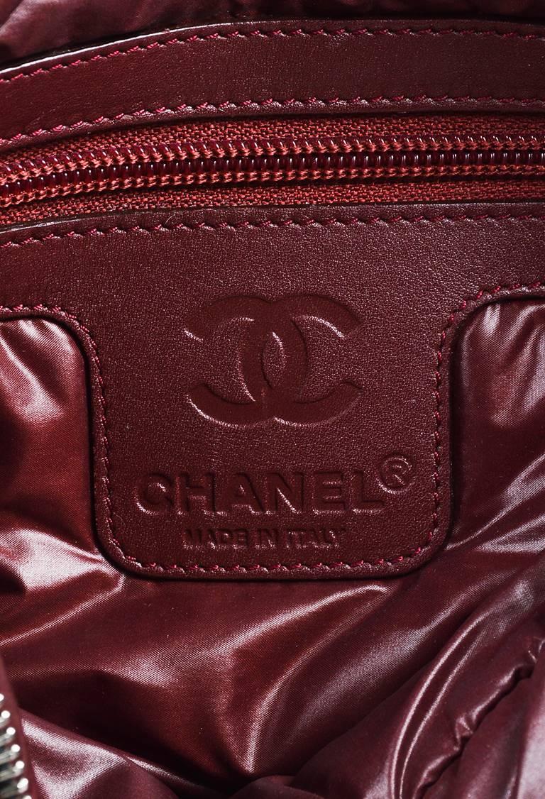 Chanel Black Quilted Nylon Small 