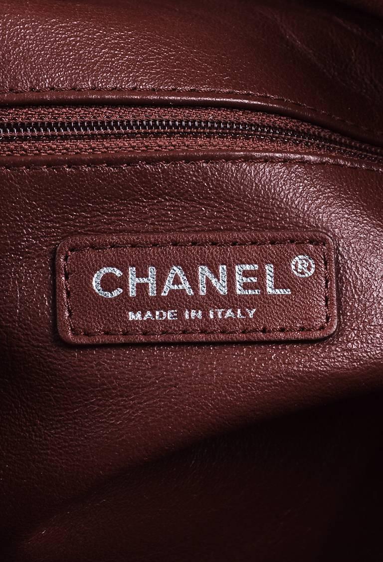 Chanel Bronze Patent Leather 'CC' Classic Chain 