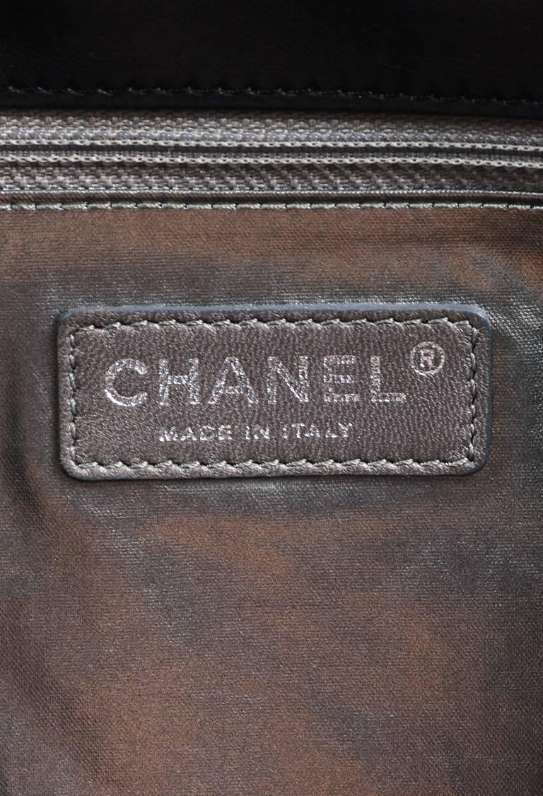 Women's Chanel Black Lambskin Leather Jumbo 