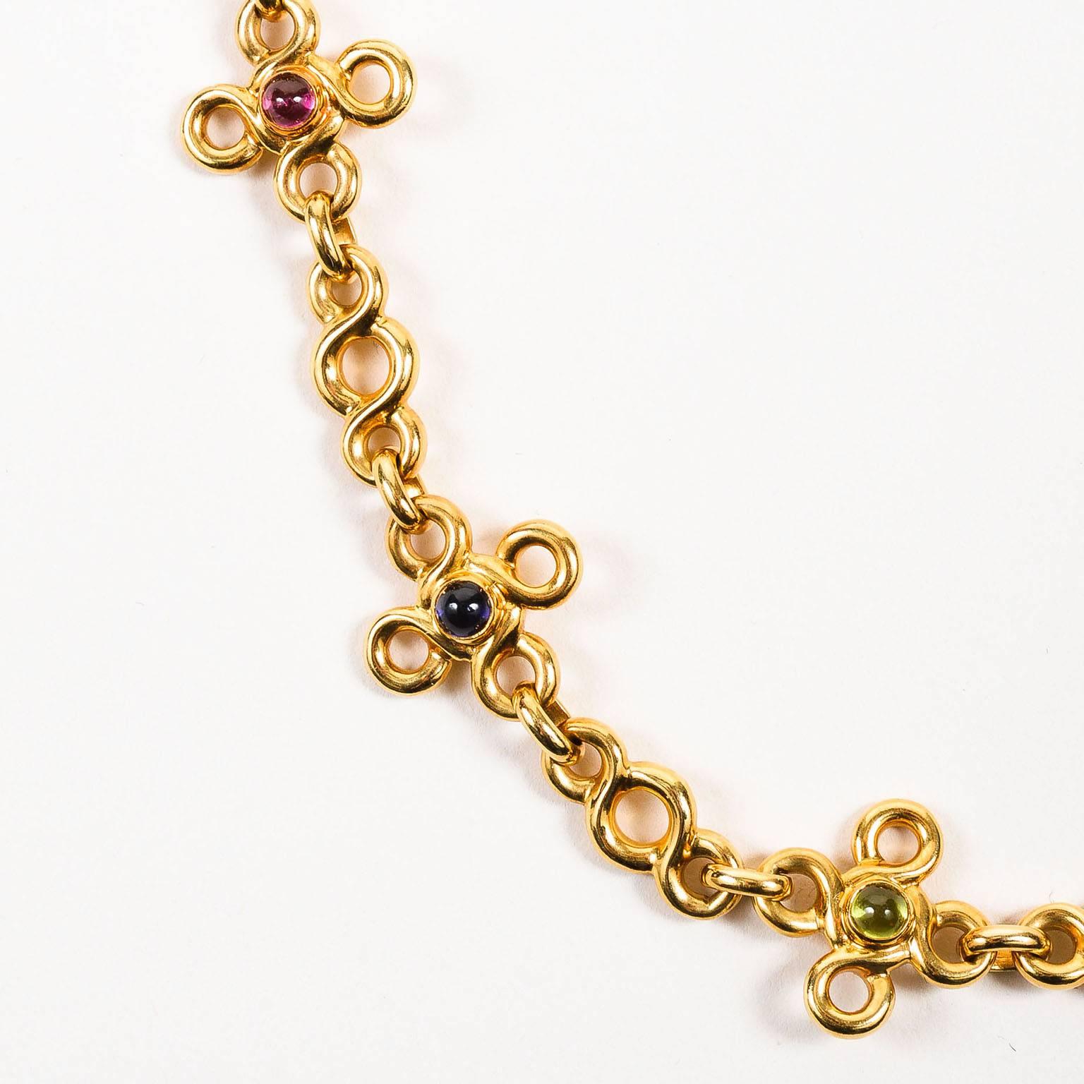 Extremely rare Chanel necklace. This stunning piece from the 1990's is a highly collectible treasure. A timeless design constructed of fine materials, in true Chanel fashion. Wear on a bare décolletage to let this beautiful necklace take center