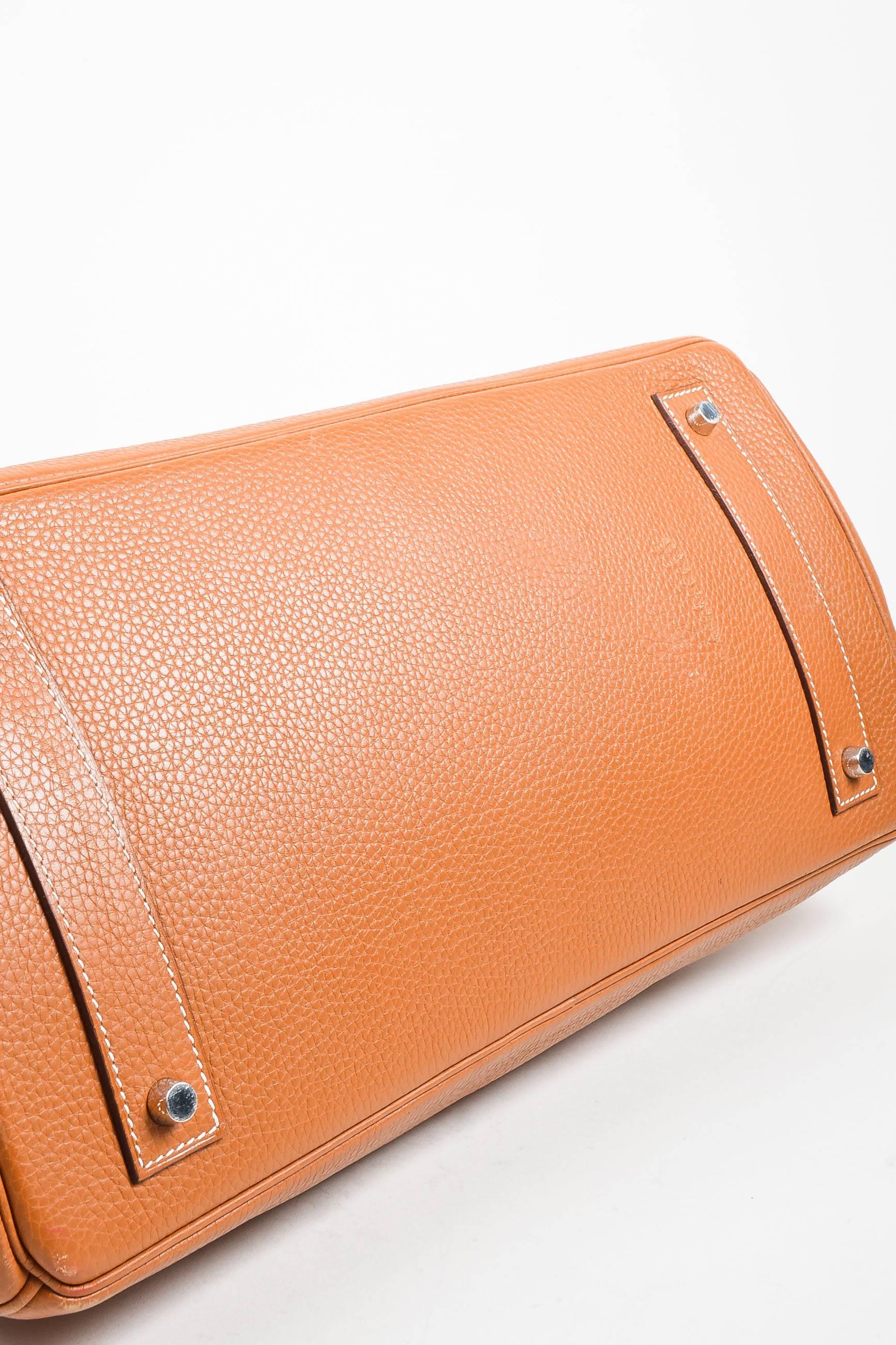 Hermes Caramel Tan Togo Leather 42cm 