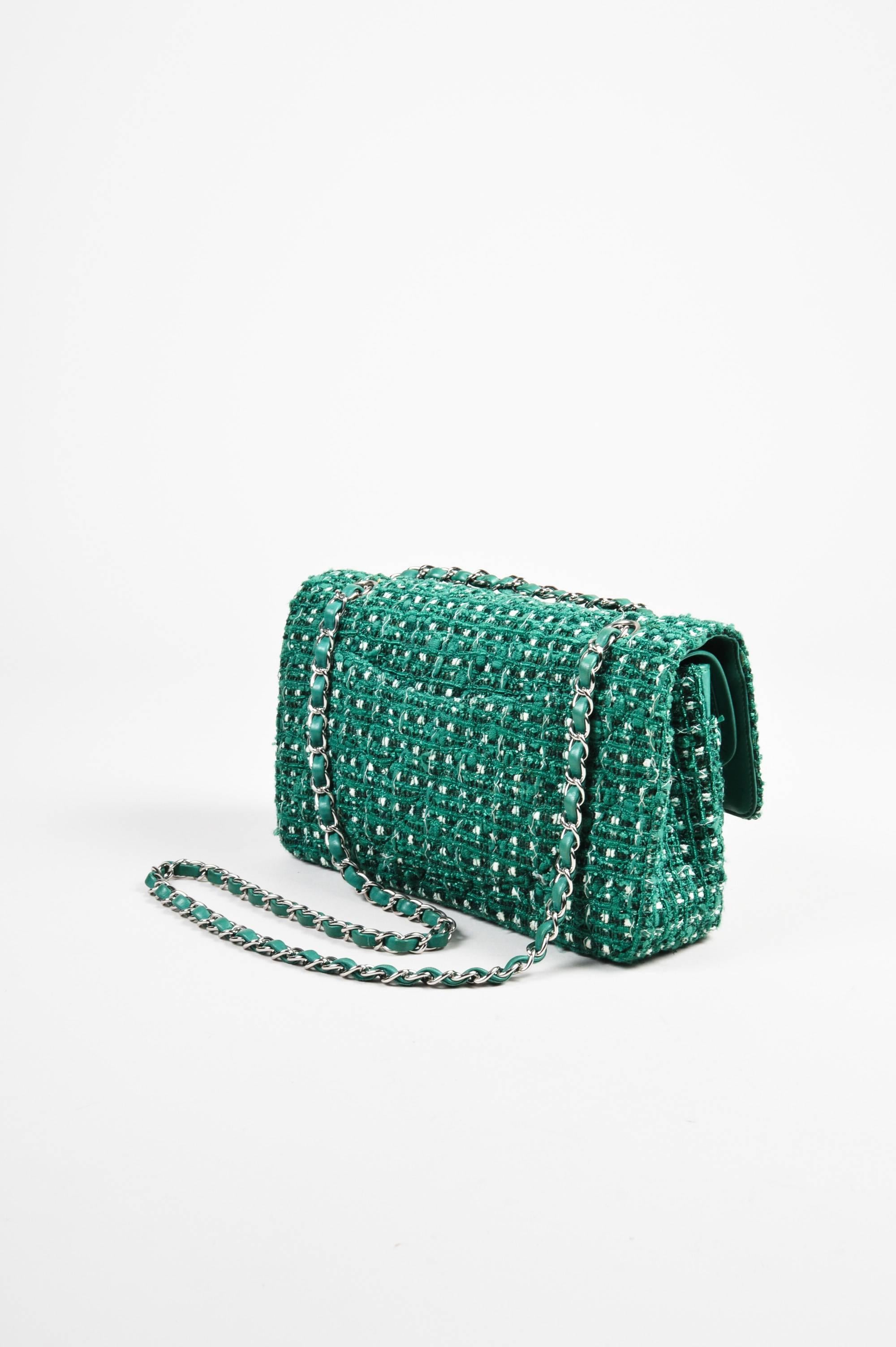 Bright and chic bag by Chanel in an iconic design. This 