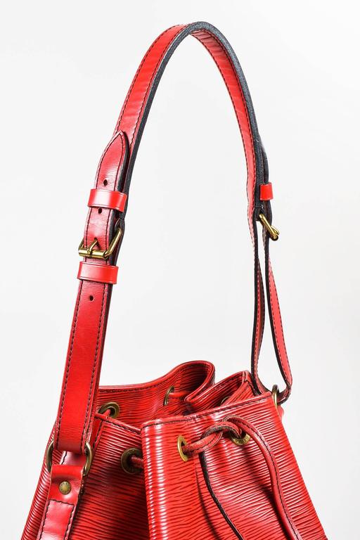 Louis Vuitton Epi Petit Noe Castillan Red Shoulder Bag - A World Of Goods  For You, LLC