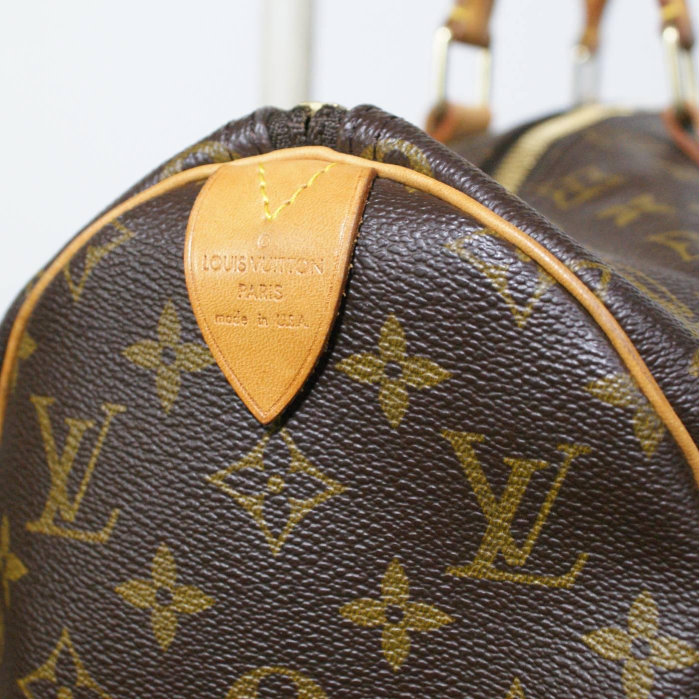 Louis Vuitton Monogram 45 Keepall Seesack SD 1924 (Grau)