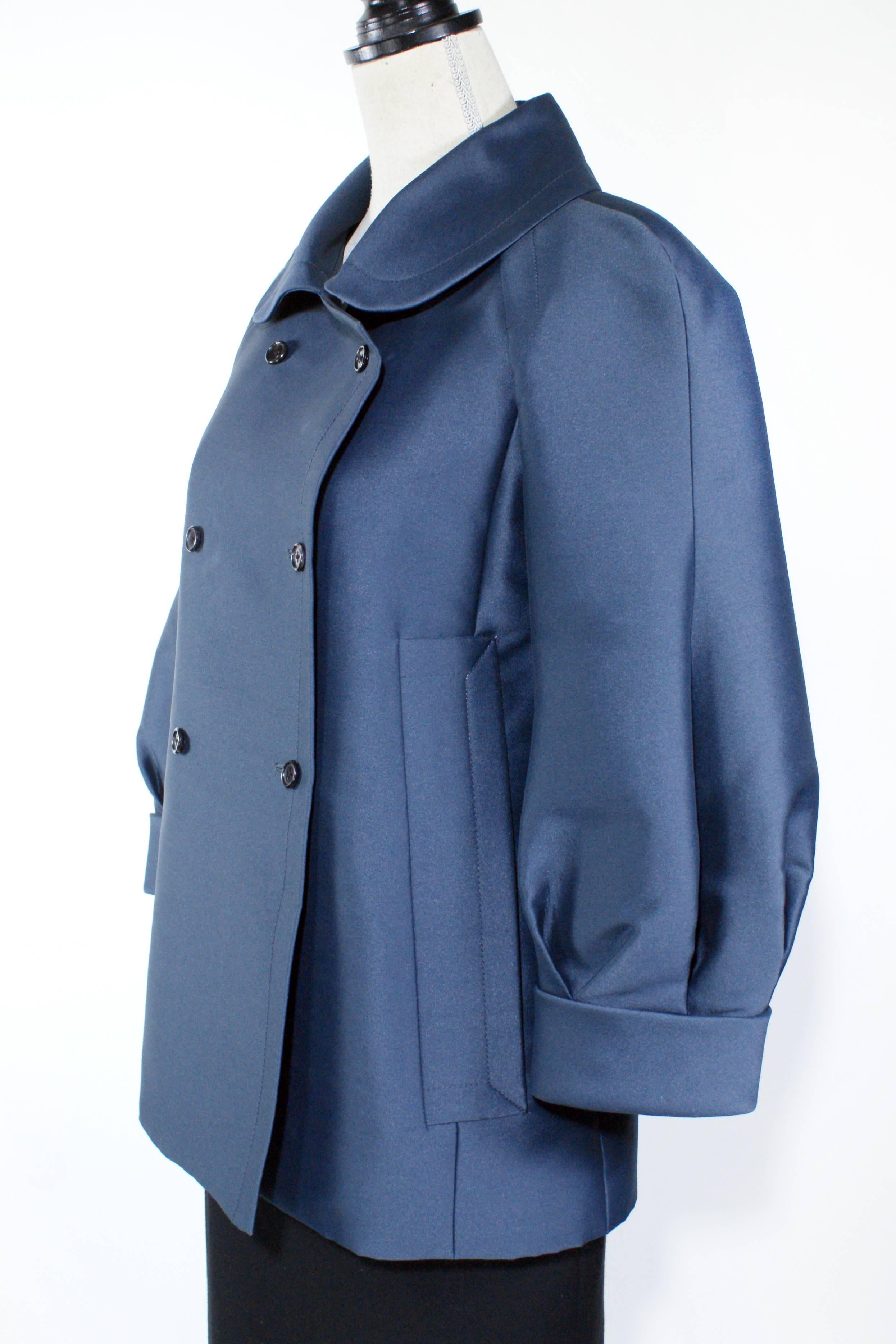 Marc Jacobs Navy Blue Coat 1