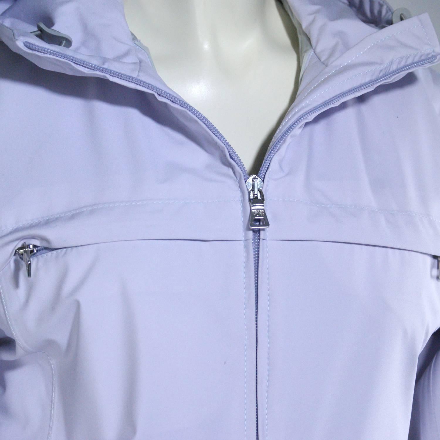 Prada Lavender Purple Gore-Tex Sports Jacket For Sale 3