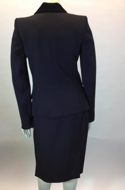 Balenciaga Black Two-Piece Skirt/Jacket Suit Set For Sale at 1stDibs ...