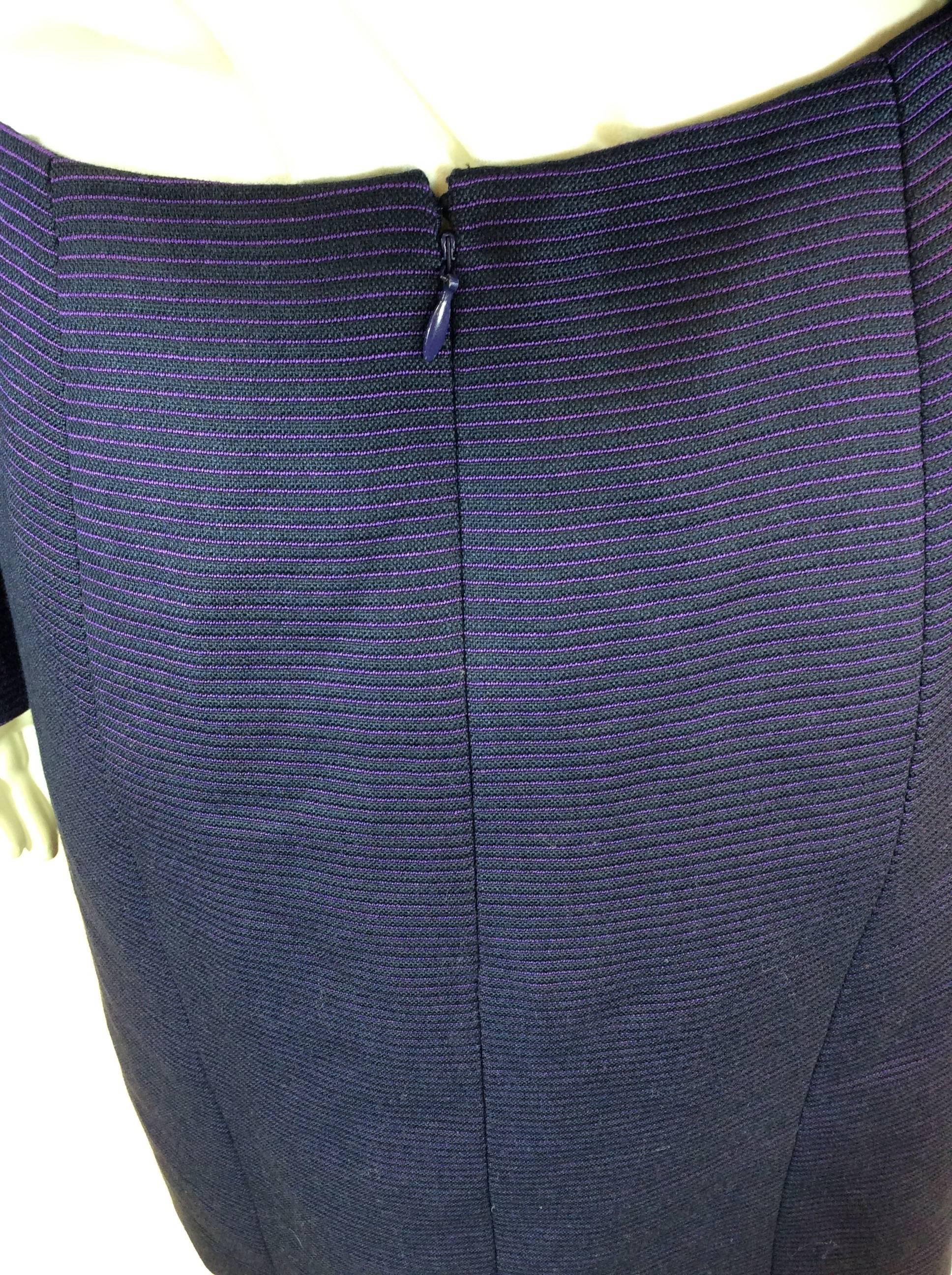 HOLIDAY FLASH SALE! 50% Off! Chanel Two Piece Purple Skirt Suit Set 2