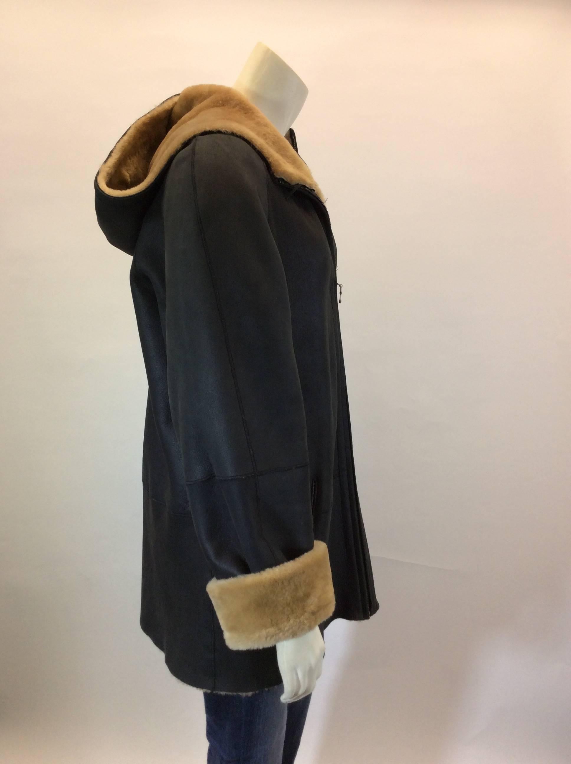 autunno shearling coat