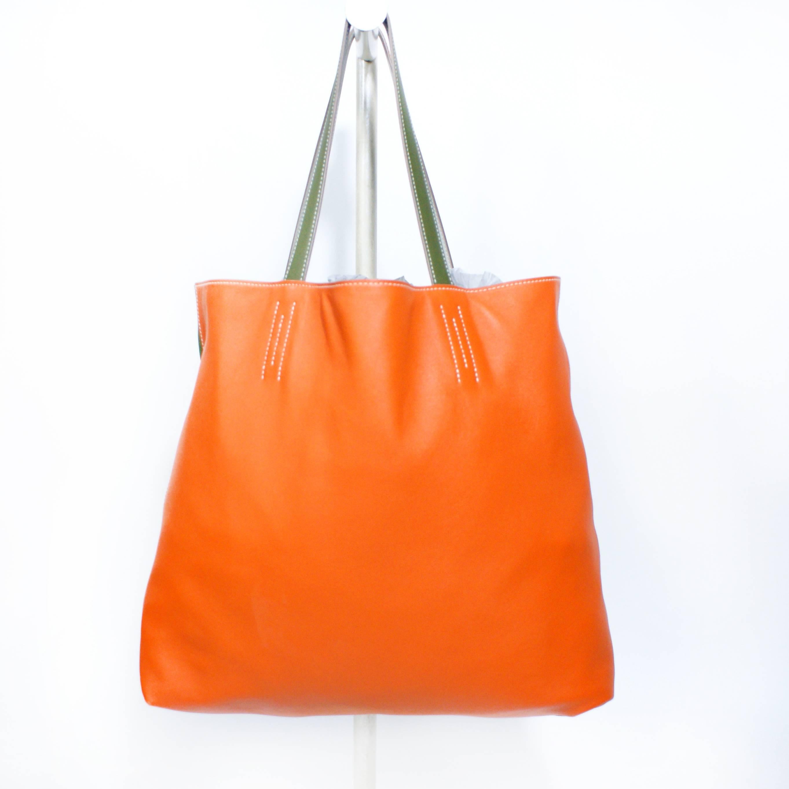 hermes reversible tote bag