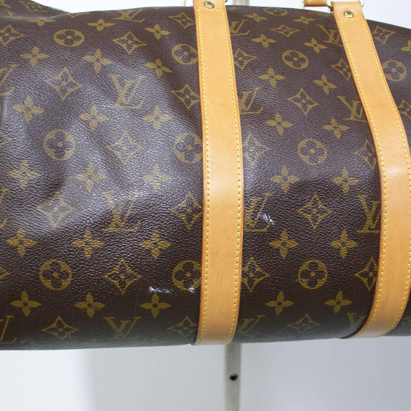 Louis Vuitton Monogram 45 Keepall Seesack SD 1924 für Damen oder Herren