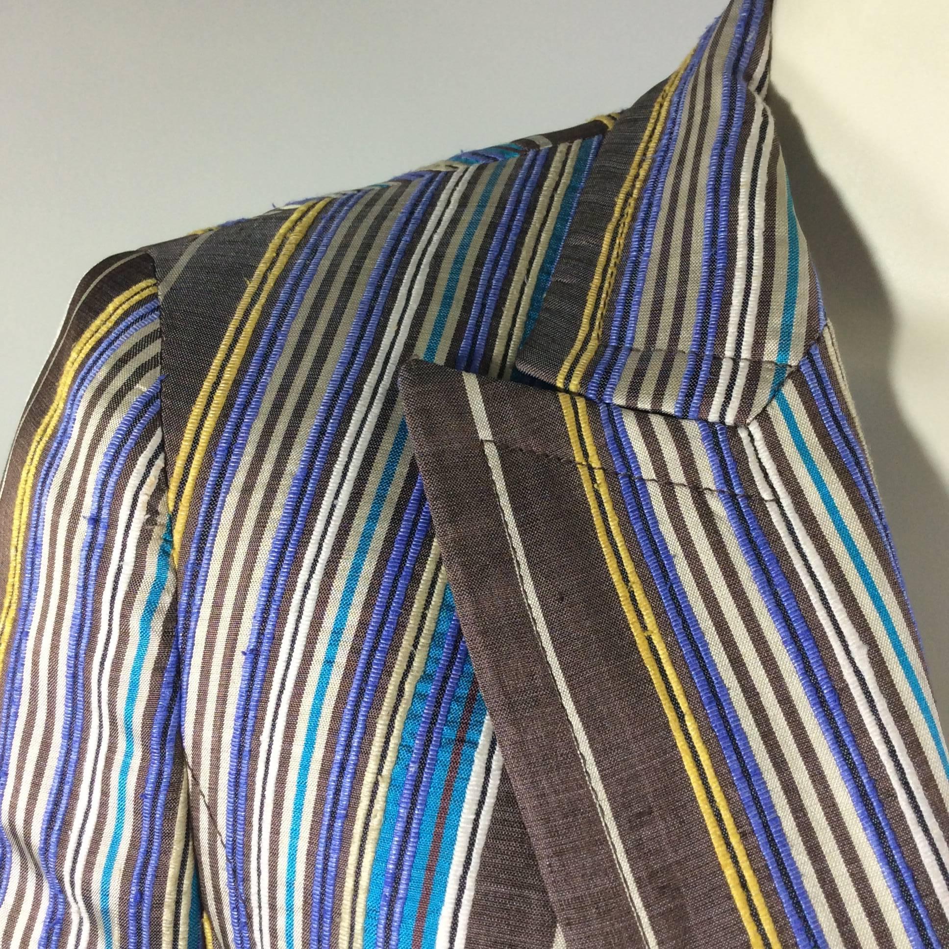 Akris Multicolor Striped Blazer  For Sale 1