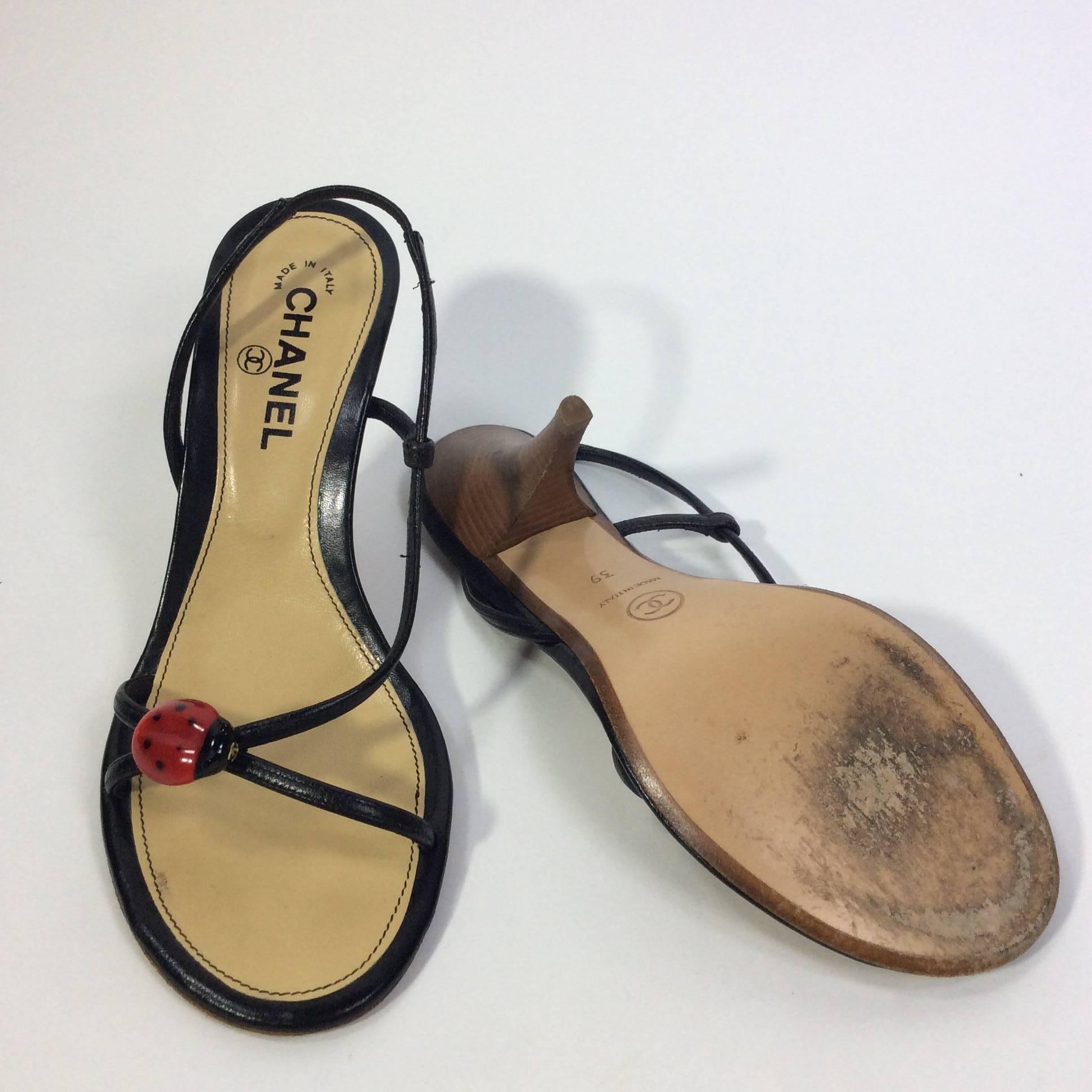 chanel ladybug shoes