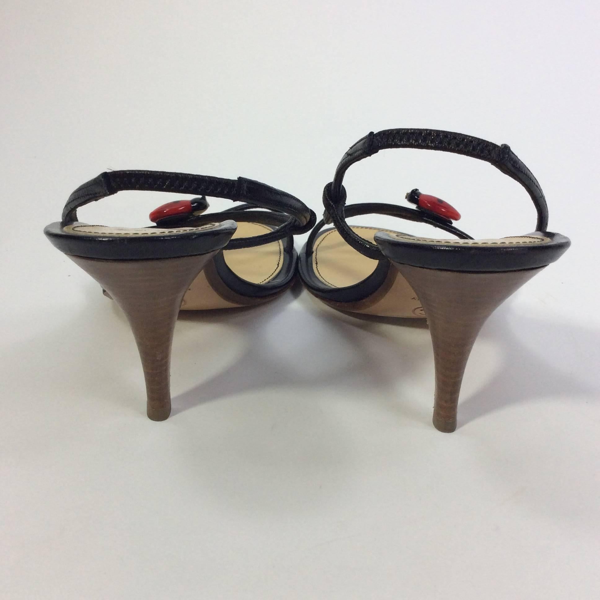 ladybug chanel heels