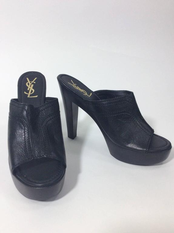 ysl rubber slides