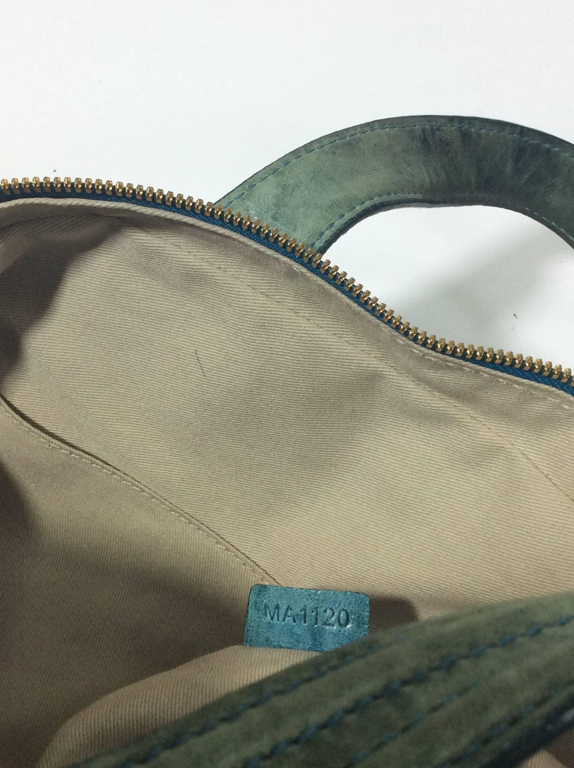 Givenchy Stonewash Green Nightingale Tote 1