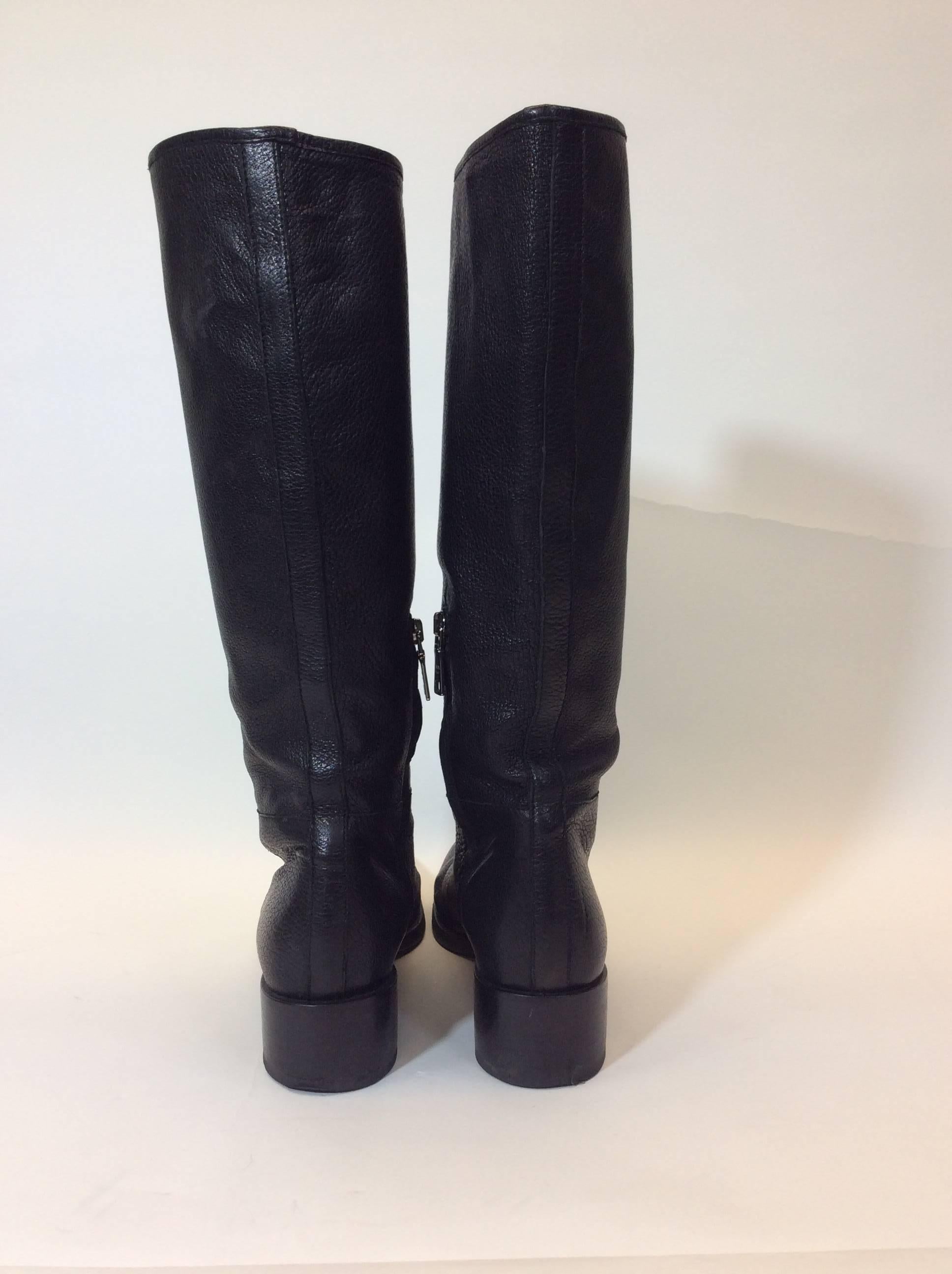 prada boots knee high