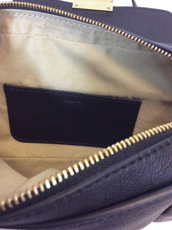 Chloe Black Leather Mini Elsie Crossbody Trousse Bag at 1stDibs