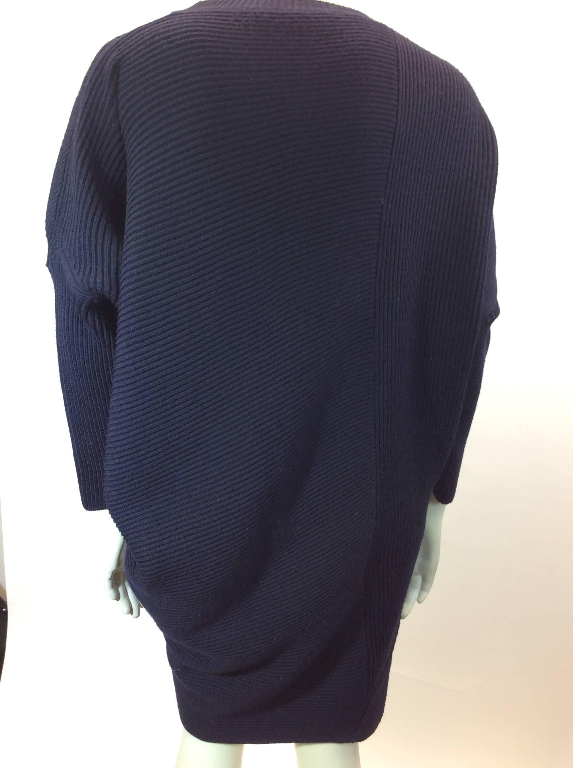 Stella McCartney Deep Navy Tunic In Excellent Condition For Sale In Narberth, PA