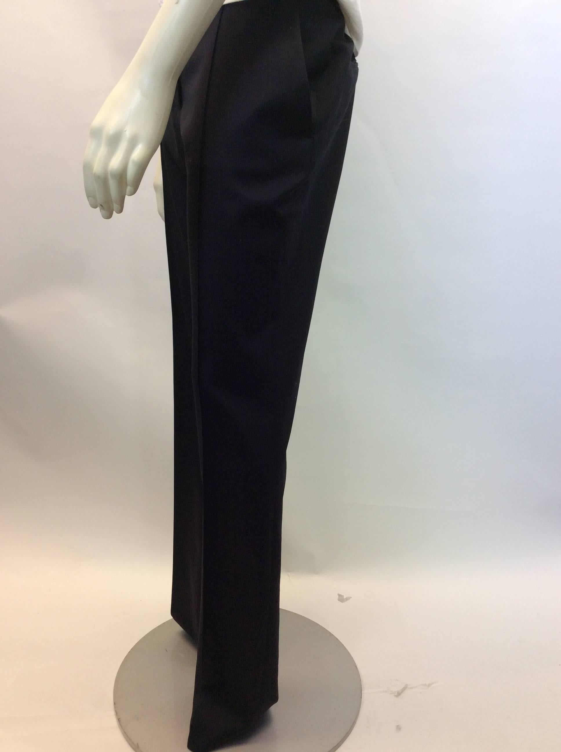 Stella McCartney Black Relaxed Fit Trousers In New Condition For Sale In Narberth, PA