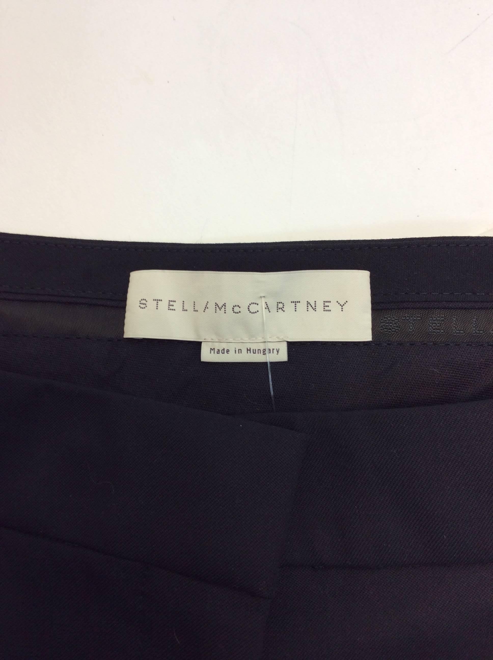 Stella McCartney Black Relaxed Fit Trousers For Sale 2