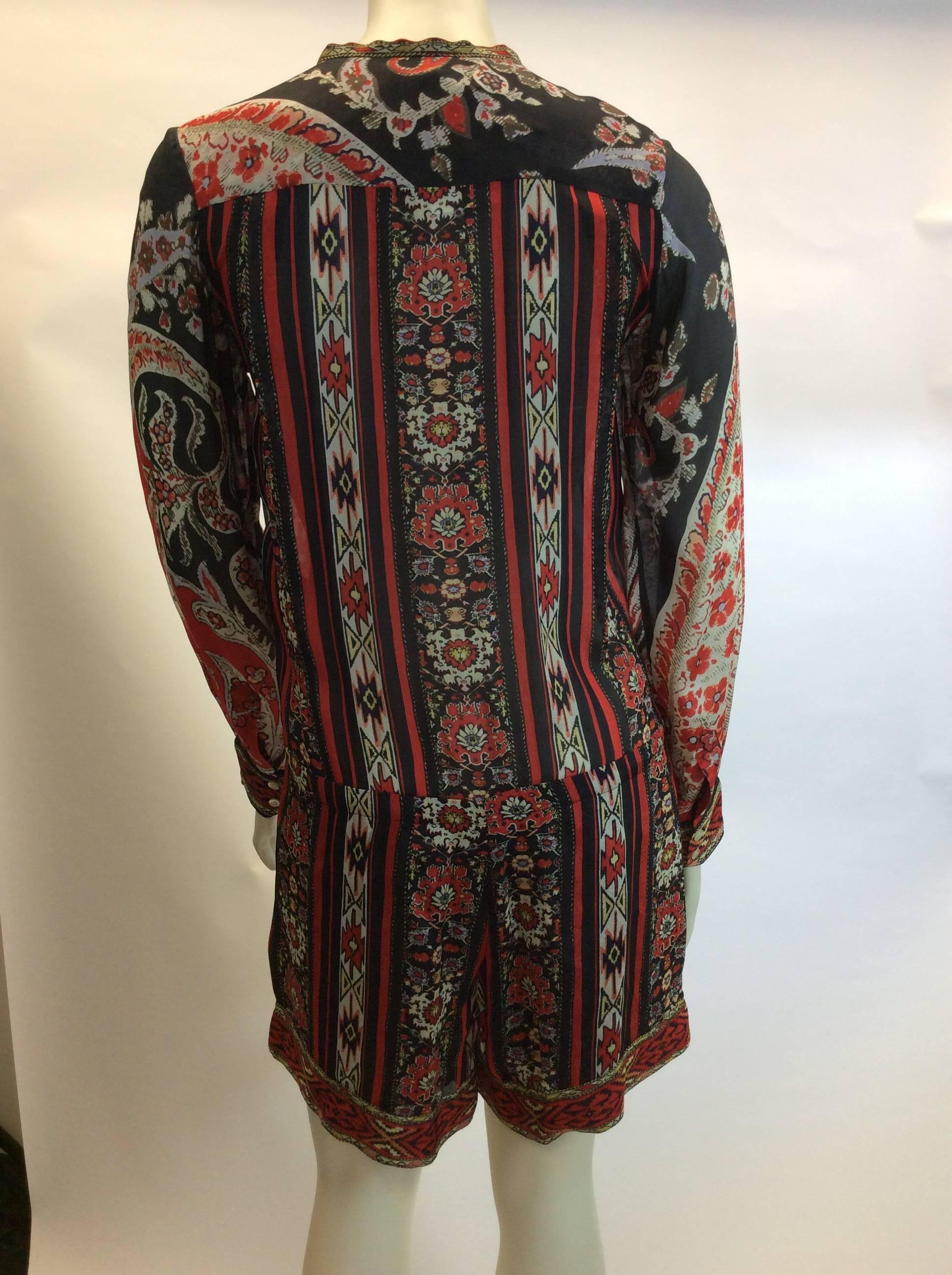 Isabel Marant NWT Printed Romper In New Condition For Sale In Narberth, PA
