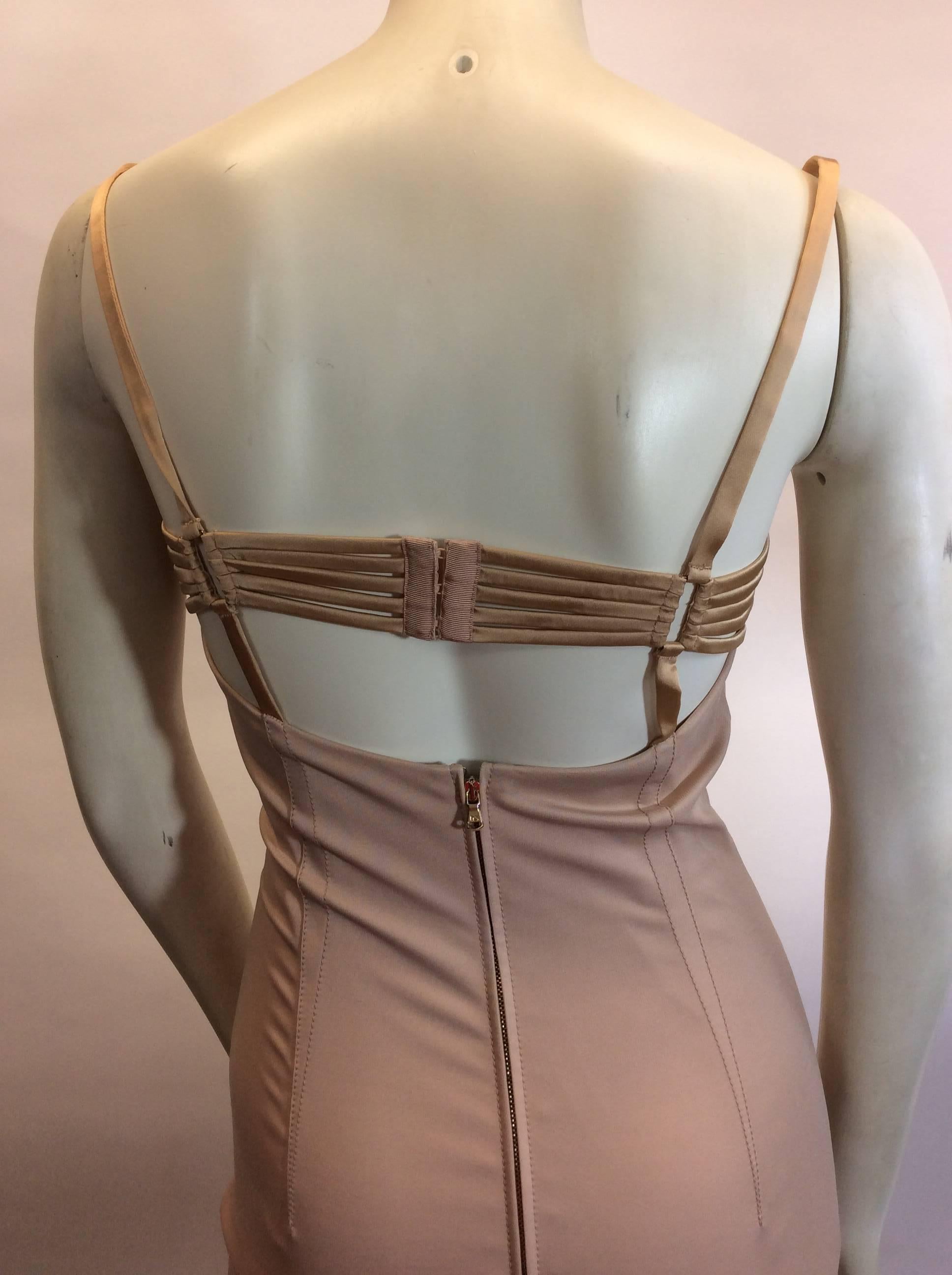 Brown Dolce & Gabbana NWT Bustier Dress  For Sale