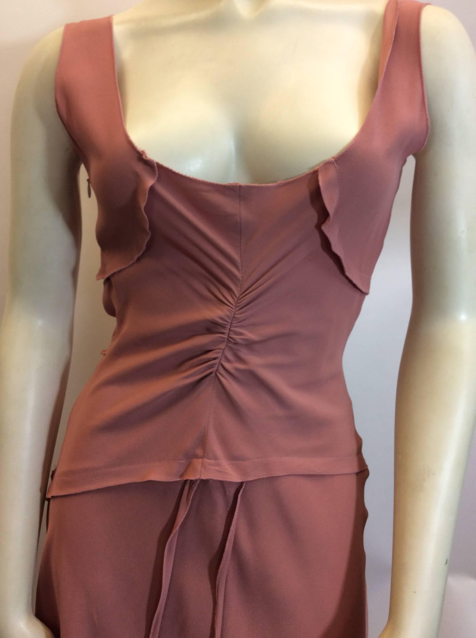 Prada Blush Gathered Dress
Various gathering details
$250
Size x-small
Made in Italy
