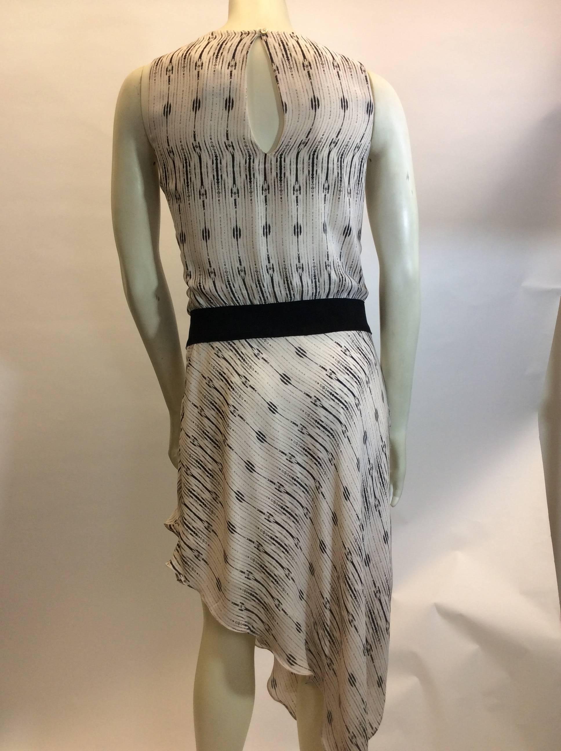 Gray Haute Hippie Studded Belt Sleeveless Dress For Sale
