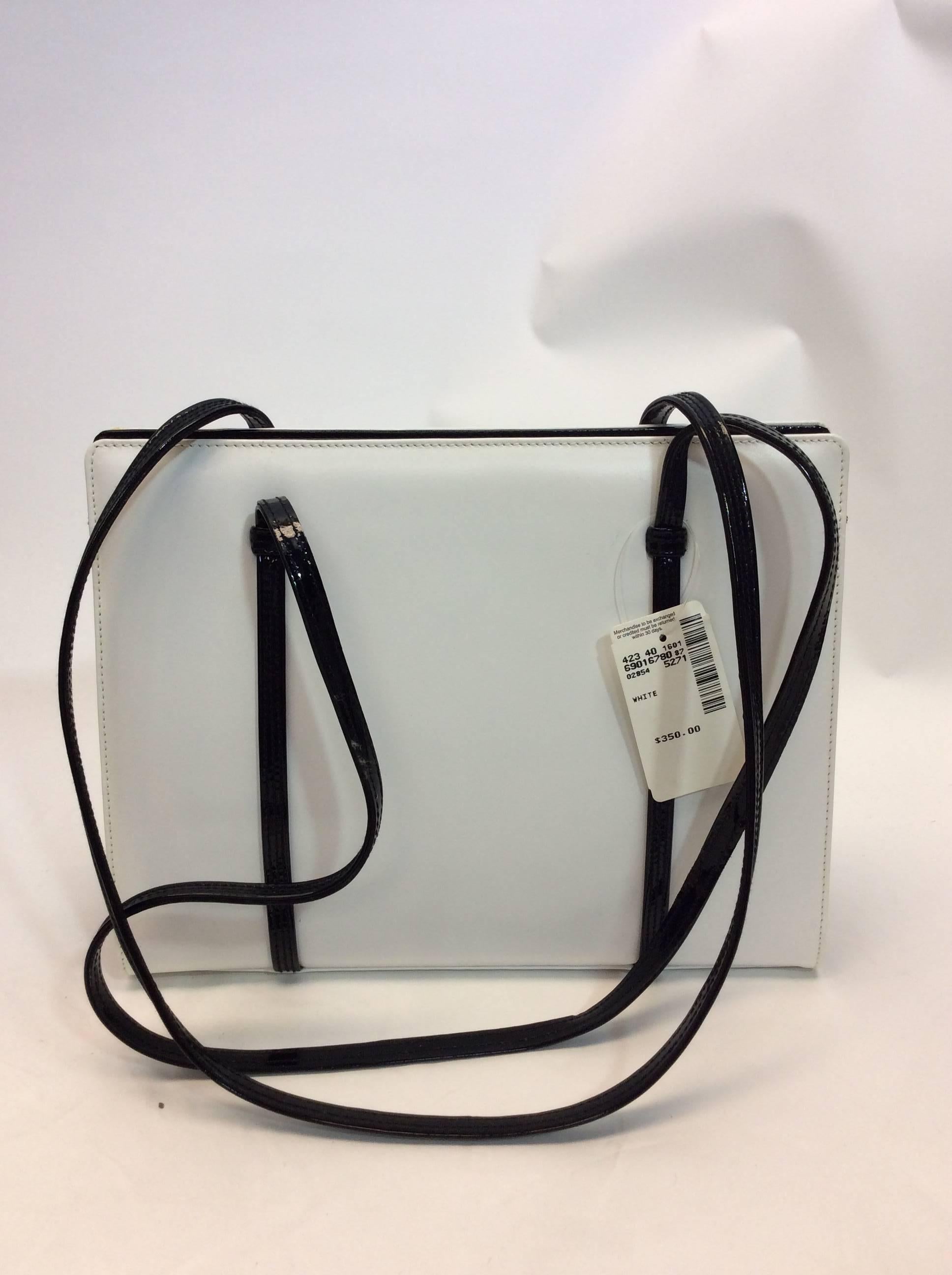 Gray Salvatore Ferragamo NWT Two Tone Shoulder Bag For Sale
