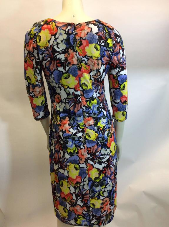 Erdem NWT Floral Wilhelmina Jersey Dress For Sale at 1stDibs