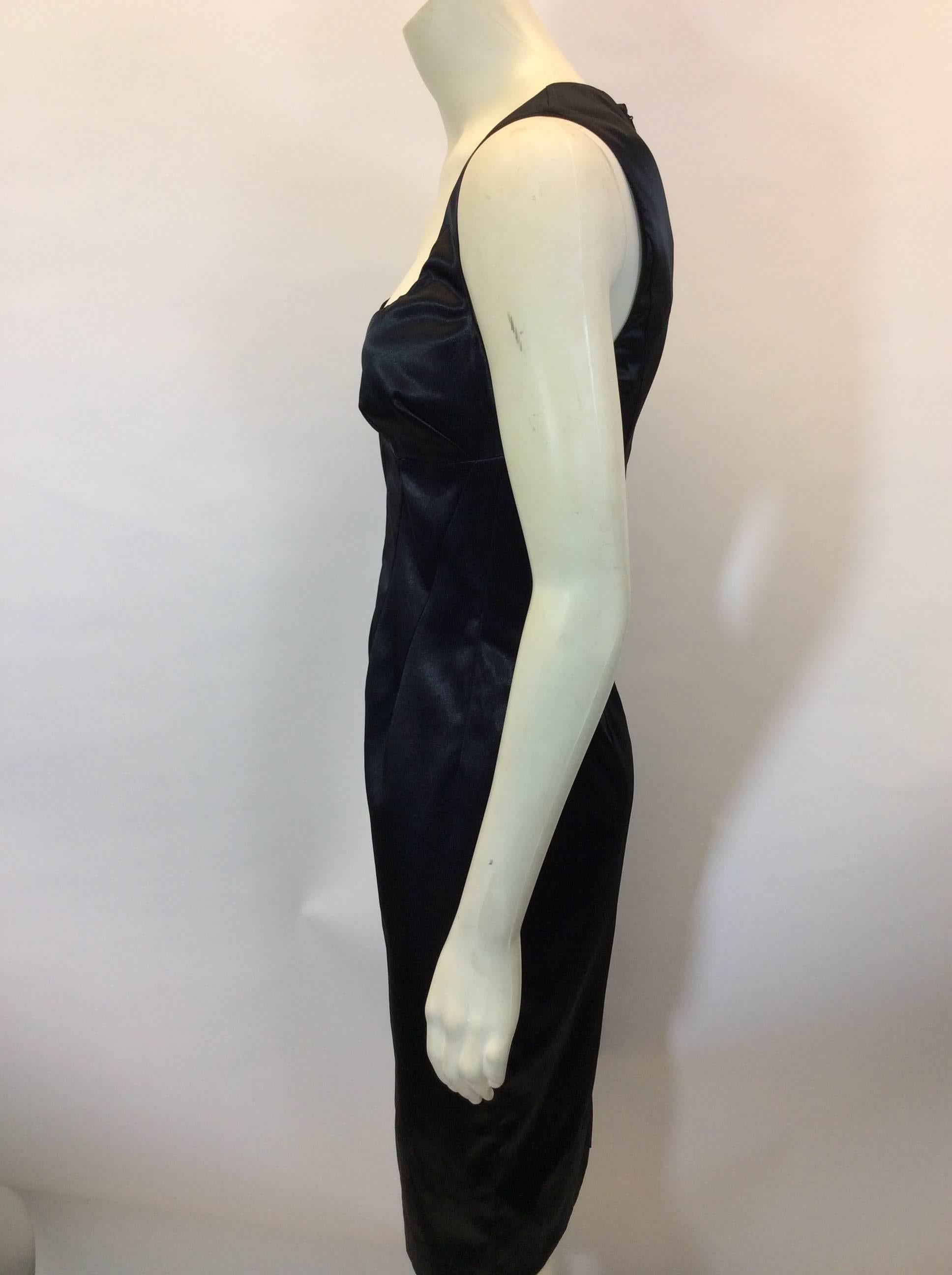 Dolce & Gabanna Black Bustier Detail Dress In New Condition For Sale In Narberth, PA