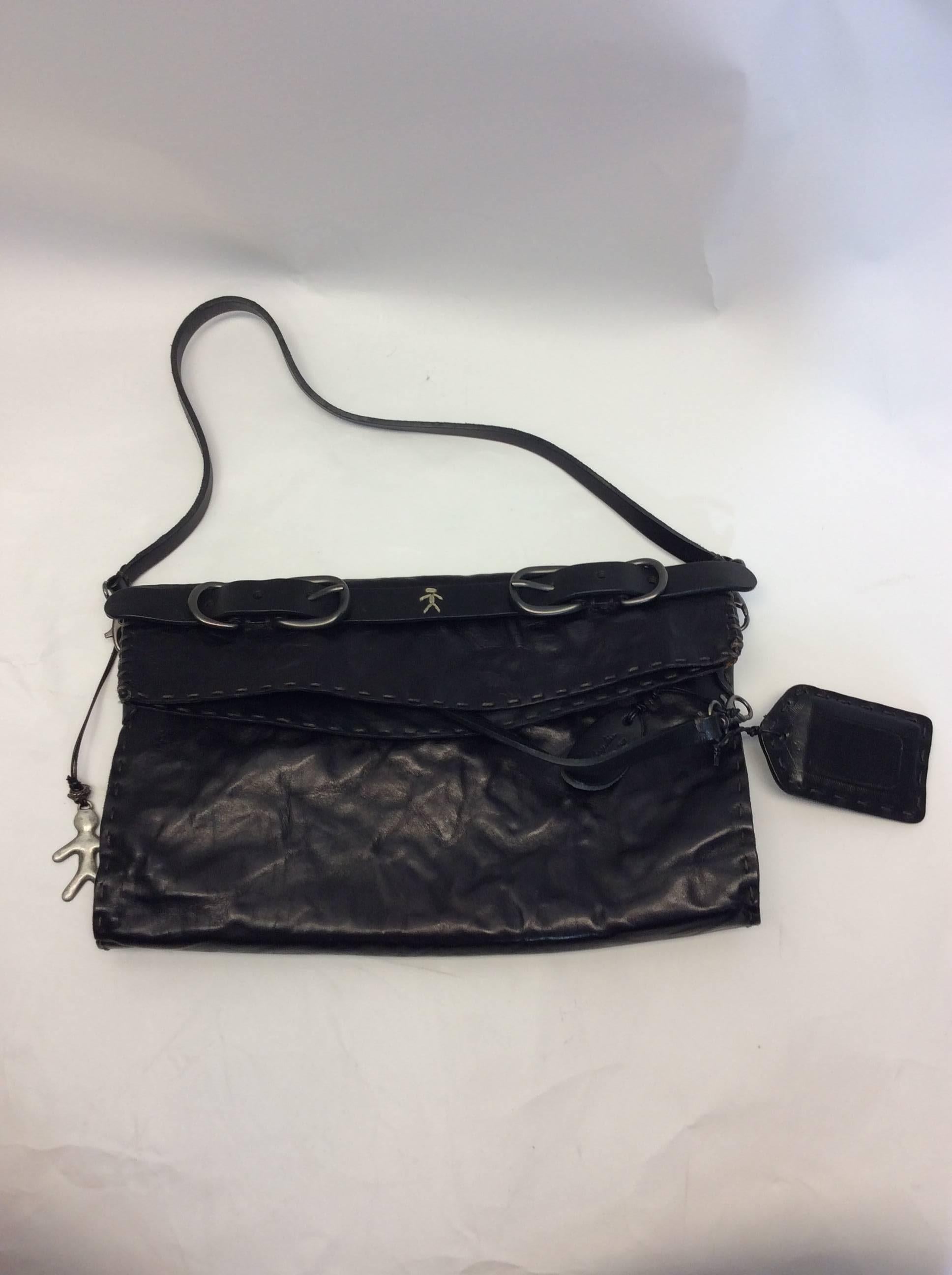 Black Henry Beguelin Leather Small Purse For Sale