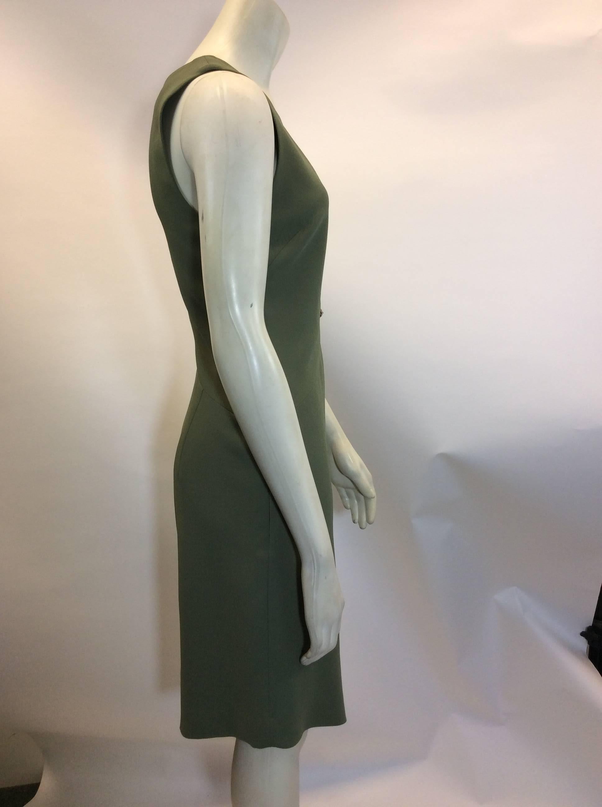 Max azria Olive Sequin Cut Out Dress For Sale 1