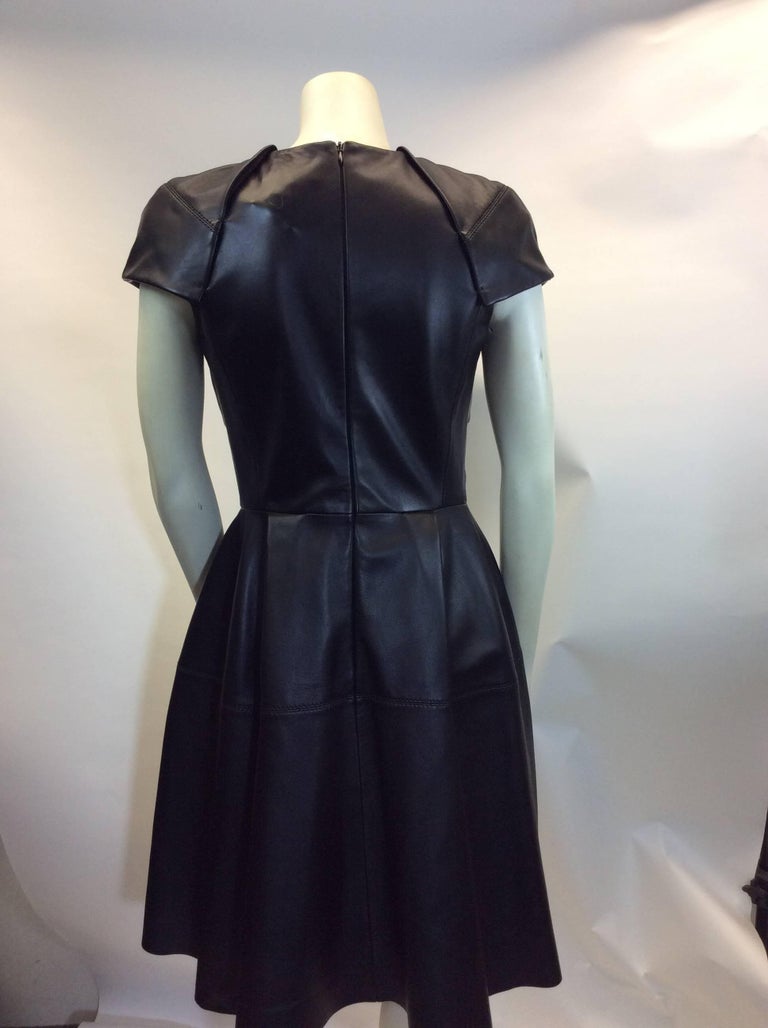 Dice Kayek Leather NWT Dress For Sale at 1stDibs