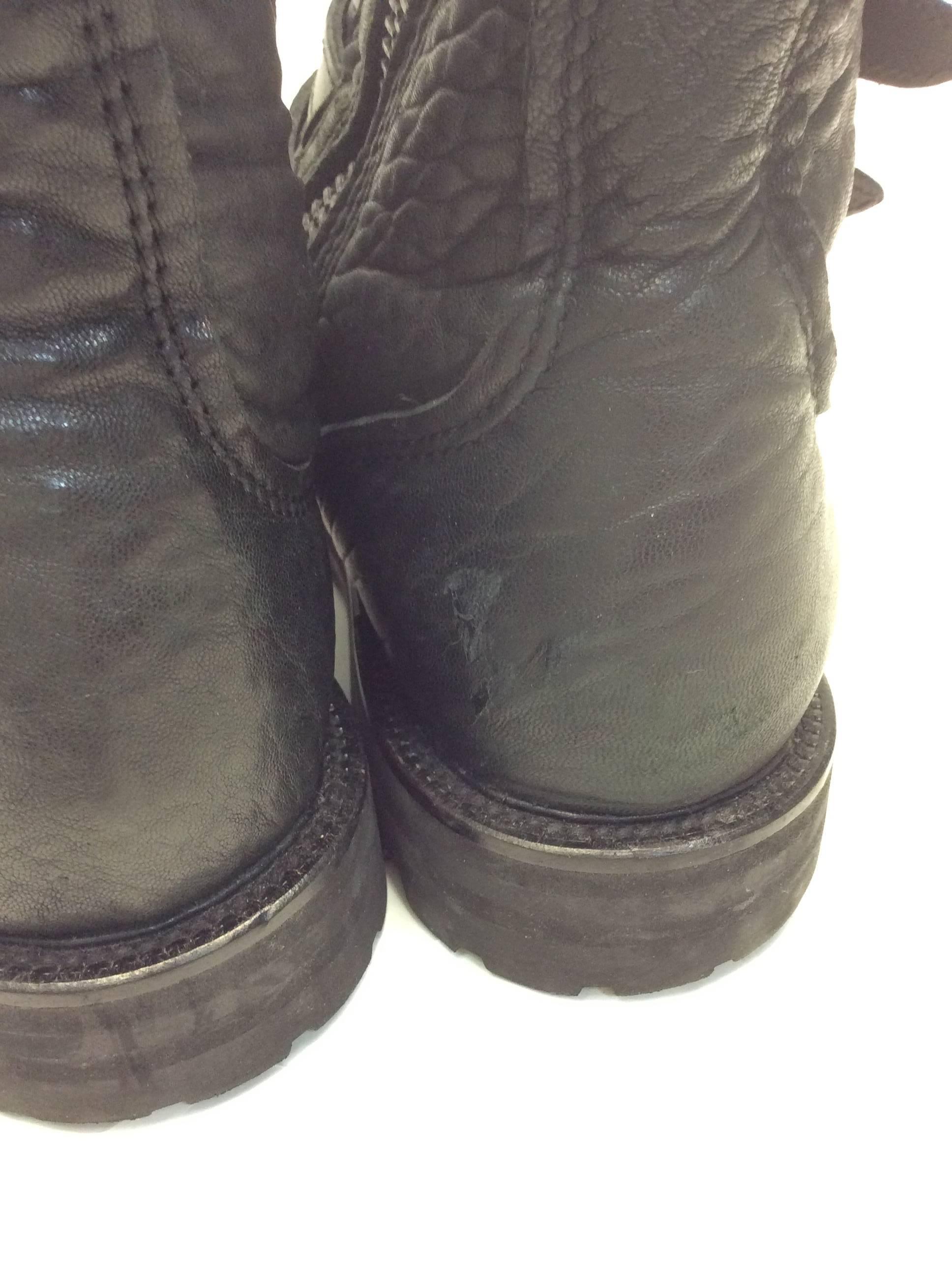 Alexander Wang Mens Combat Skull Boot For Sale 2