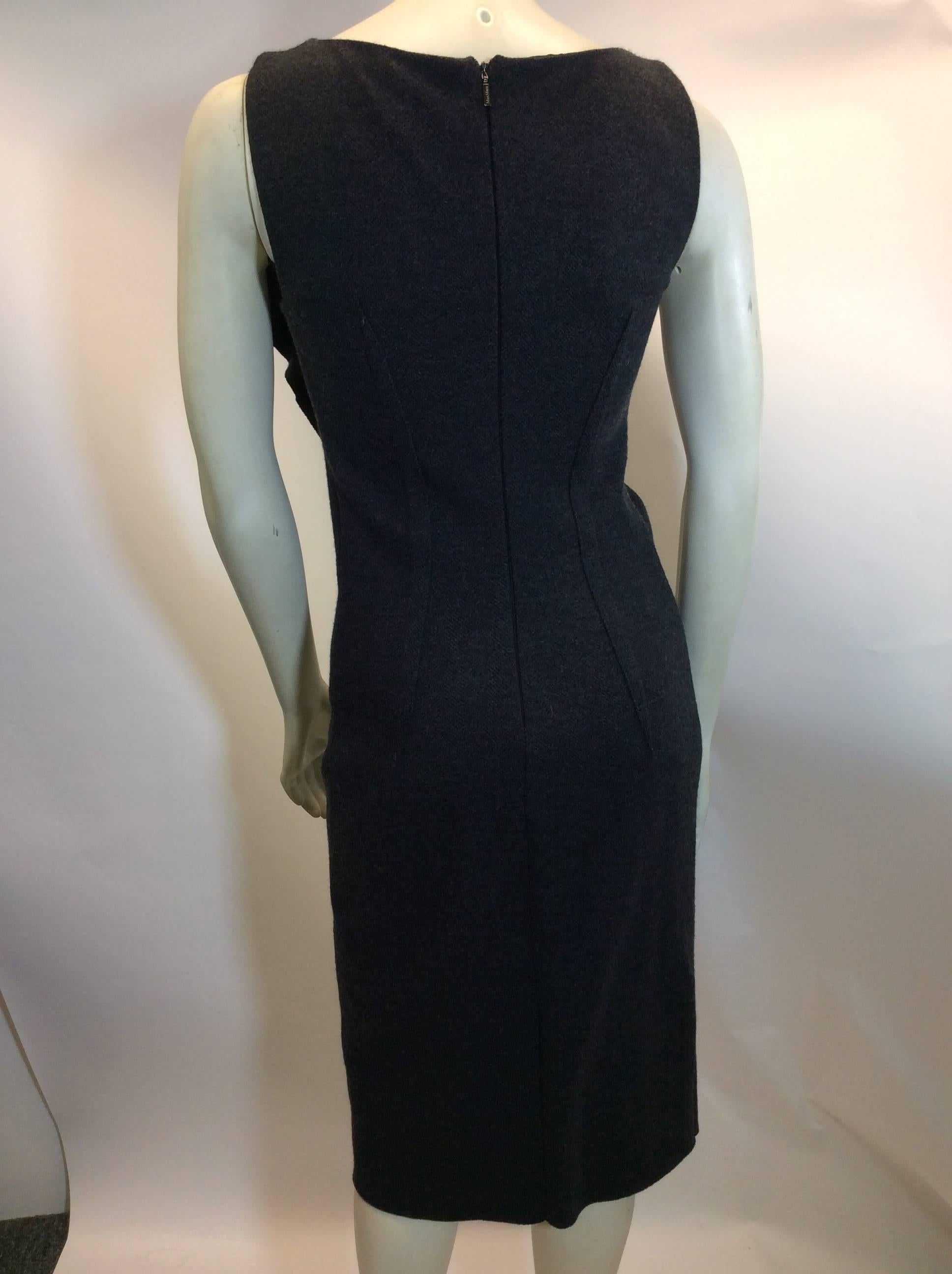 Women's Max Mara Gray Wool NWT Dress