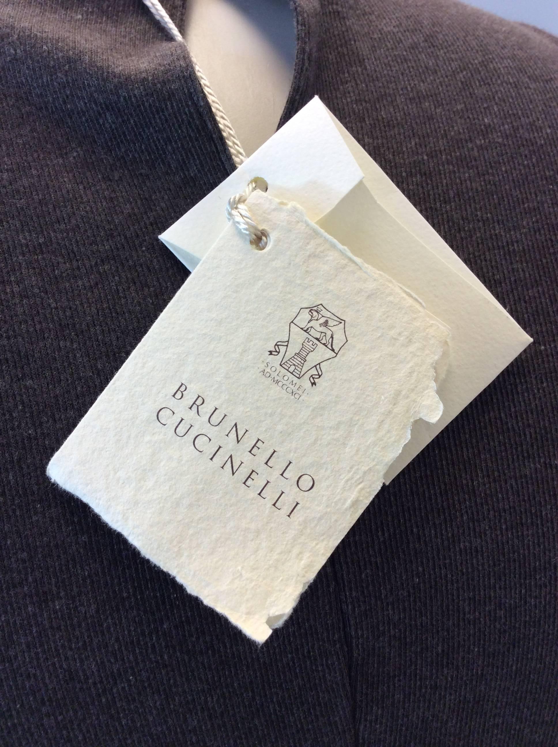 Women's Bruno Cucinelli NWT Silk Top For Sale