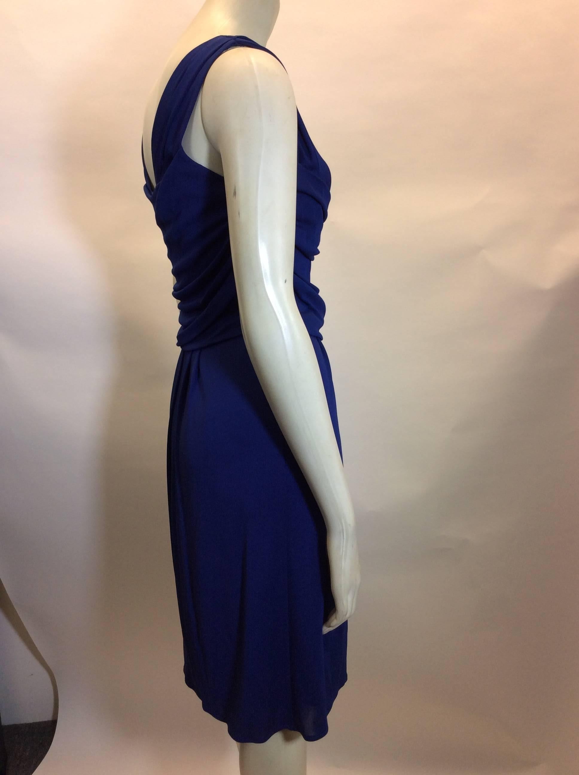 Moschino Sleeveless Royal Blue Dress
$399
Size 10
100% rayon 
Fully lined 
Made in Italy
Size 10
