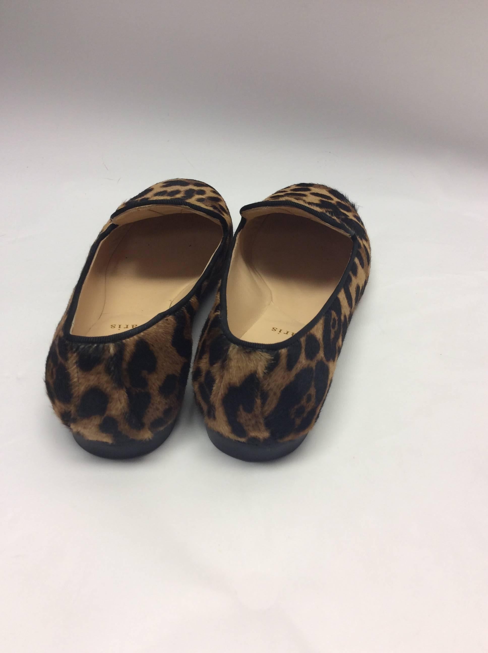 Christian Louboutin Leopard Loafers
Pony hair
Size 37.5
$199
Made in Italy