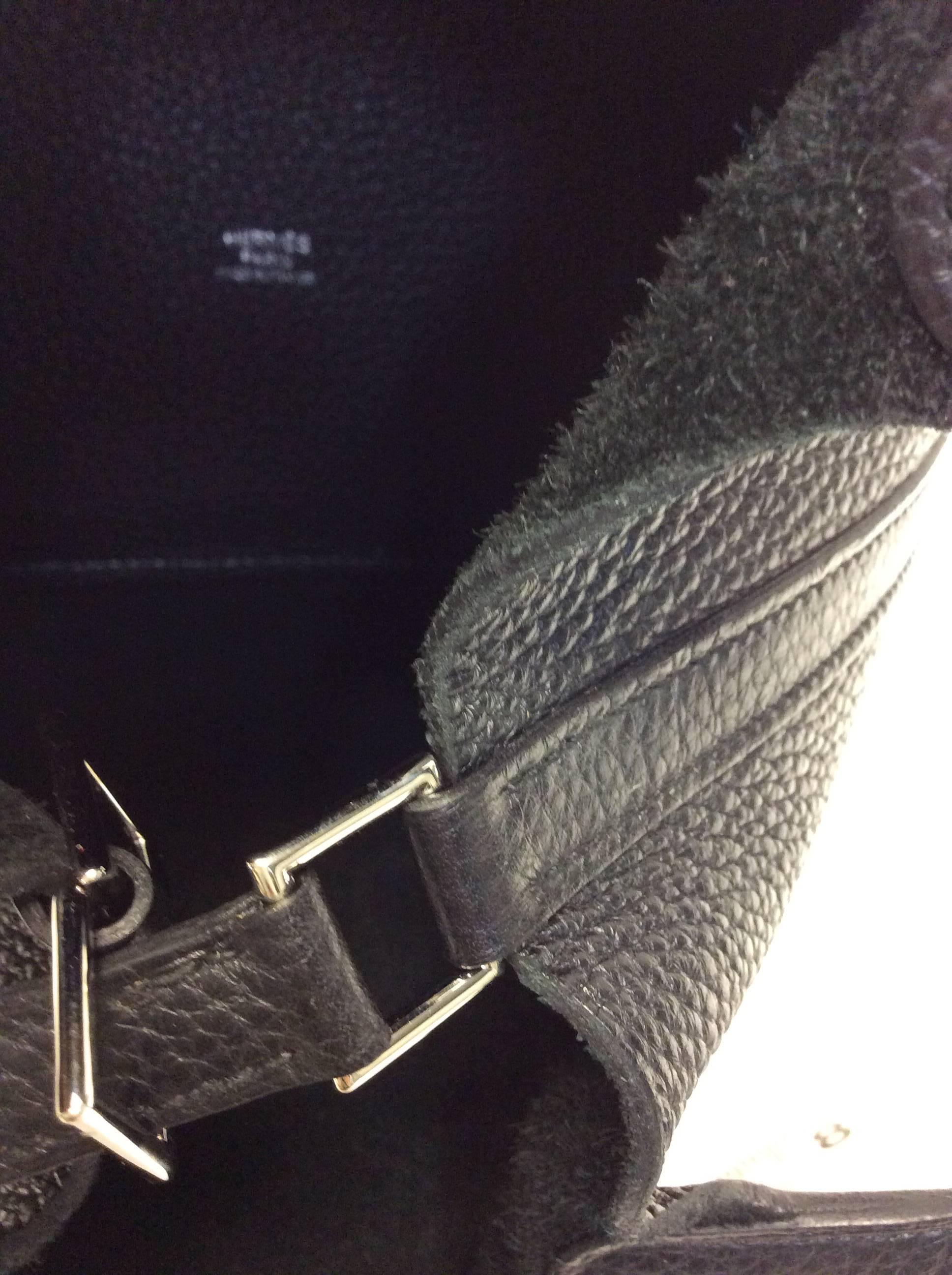 Hermes Picotin Black Leather Small Bag 3